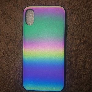 Gradient IPhone X Case Plus Phone Grip